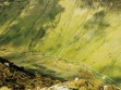 Looking down to Honister Pass from Fleetwith Pike