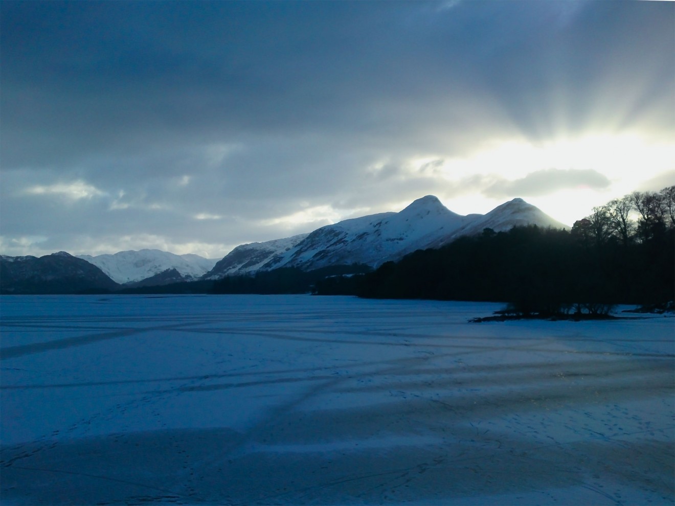 When Derwentwater freezes over