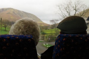 The 555 approaches Dunmail Raise
