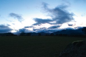 Keswick sky, Castlerigg Stone Circle